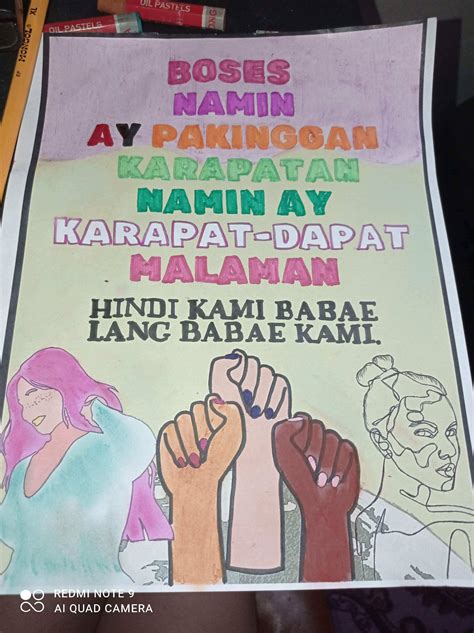 slogan tungkol sa karapatan